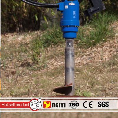 China Auger drilling machine BYS9000 Excavator ground hole drill hydraulic auger drilling equipment used on excavator for sale