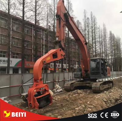 China BEIYI VH250 china factory trade  Hydraulic pile driver  for Farm Fence steel piles for sale