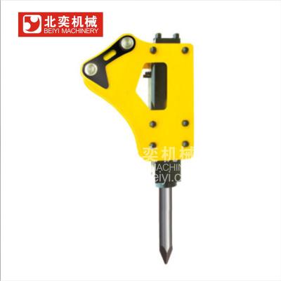 China BeiYi Various excavator hydraulic rock breaker hammer for 3-50tons excavator side type breaker box type breaker for sale