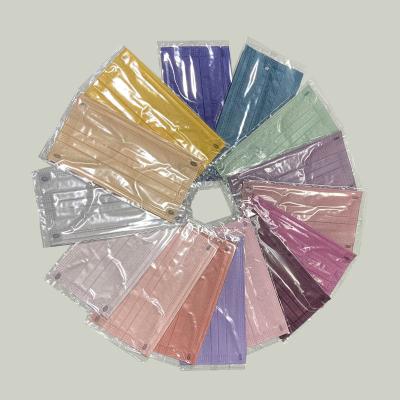 China From Factory Directly Sale Customizable Designer Disposable Ramadan Face Cover Anti-dust Morandi Color for sale