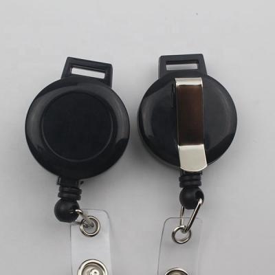 China Lanyard Reel Nylon Cord Retractable For ID Card Key Badge Holder New For Lanyard Width 1.0/1.5/2.0/2.5mm for sale