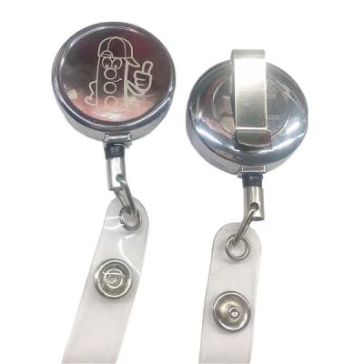 China Custom Wholesale Zinc Alloy Fashion Competitive Price Metal Badge Reels for sale