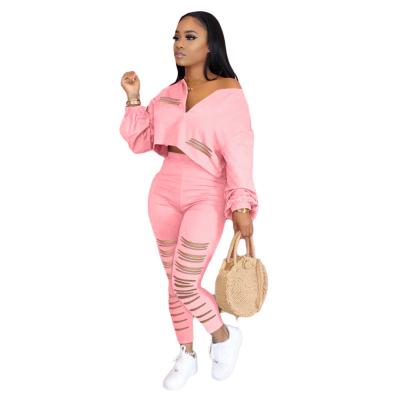 China QUICK DRY Two Piece Pants Set High Quality Two Piece Pants Set Plus Size Women Clothing 2 Piece Set Women for sale