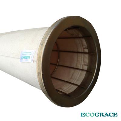 China Baghouse dust collector Filter Bags Nomex Needle Felt 500gsm ,550gsm PTFE Membrane for sale