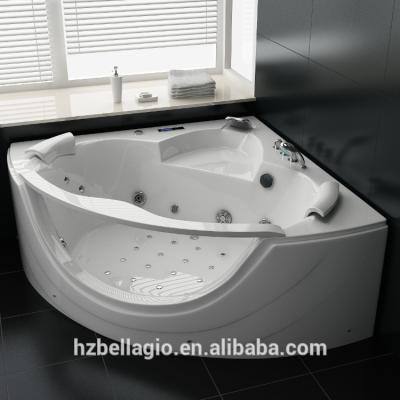 China new degisn Indoor Whirlpool Corner Massage Bathtub, tub, soaking tub, jet tub for sale