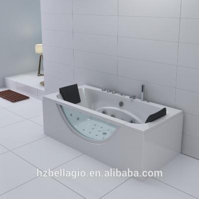 China new corner couple massage bathtub for sale