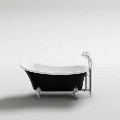 China CUPC CE Approval CESANO Acrylic freestanding tub best seller soaking tub free standing bath tub with clawfoot tub for sale