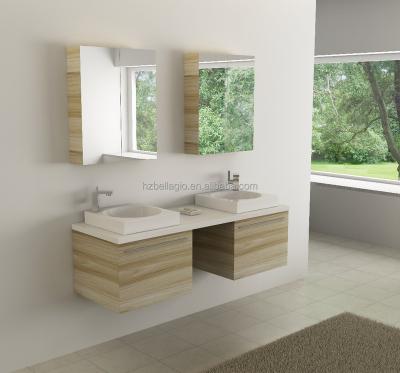 China Big bathroom furniture with countertop for sale