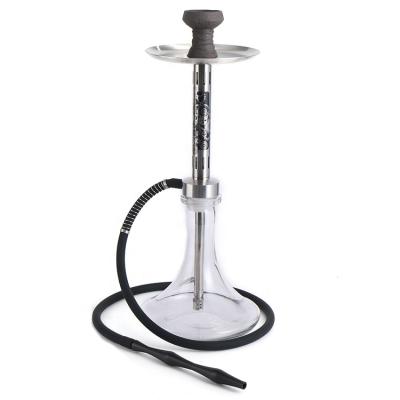 China 2021 High Quality Durable Shisha Silicone Hose Stainless Steel Hookah Glass Big Large For Smoke for sale