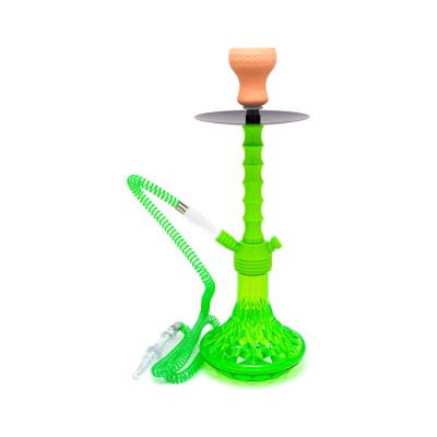 China Newest Durable American Wholesale Amazon Amazon Water Smoking Hookah Set Shisha Portable Acrylic Plastic Hookah for sale