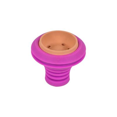 China 2021 New Small Silicone Hookah Bowl Tobacco Holder Silica Gel Hookah Accessories Hookah Durable Shisha Bowl for sale