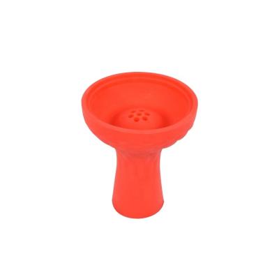 China Ceramic Hookah Eight Rotation Bowl Silicone Shisha Bowl Durable High Quality Silica Gel Hookah Shisha Accessories for sale