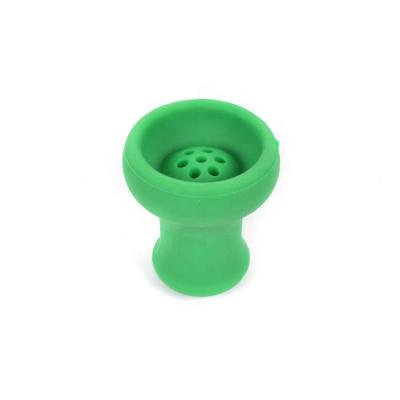 China Durable Custom Silicone Hookah Accessories Silicone Hookah Head Tobacco Bowl Hookah Smoking Ceramic Bowl for sale