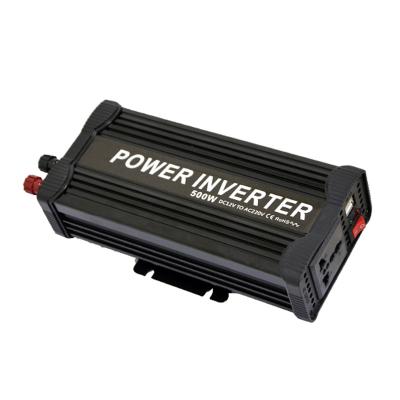 China 30A*2 Car Inverter 500W DC AC Modify Sine Wave Inverter for sale