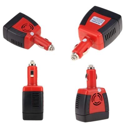 China Charging and Small Device Mini Car Inverter 12V from USB to 220V 110V 150W USB2.1A Mini Converter Power Adapter for sale