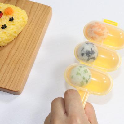 China PP Triangle Sushi Rice Ball Apanese Style Mold Set Children's Rice Ball DIY Tool Rice Onigiri Grinding Bento Mold for sale