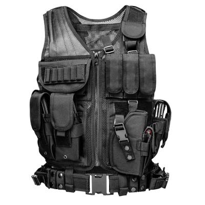 China 600D Polyester Equipment Air Gun Combat Training Combat Protective Police Outdoor Tactical Rising Vest for sale