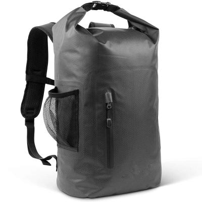 China Fashion Waterproof High Frequency Casual Sports PVC 1000D Custom Travel Backpack Bag for sale