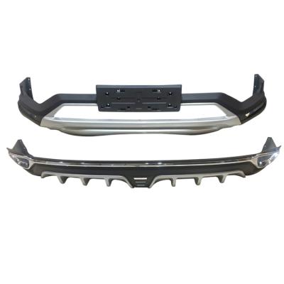 China PP Body Kit Car Parts Front Bumper Chrome Lower Stripe Fit For Mitsubishi Eclipse Cross for sale