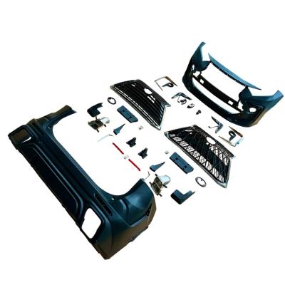 China High Quality PP Car Bodykit Fit For Toyota Rav 4 Front Bumper Lip Solid And Car Body Kit 2020 2021 for sale