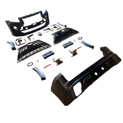 China Quick Auto Upgrade Kit Fit For RAV4 2009-2012 Front Bumper Wide Conversion Bodykit Car Upgrade Change From PP To Lexus for sale