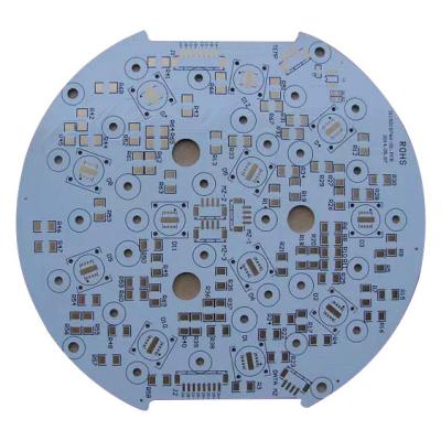 China Professional Aluminum Raw Material 1W-3W Aluminum Based PCB, Aluminum LED PCBA Manufacturer for sale