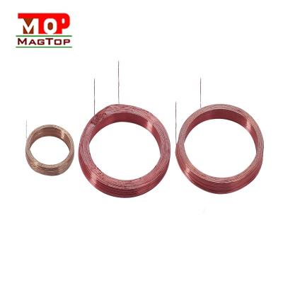 China Electronic Factory Air Core Coil Custom Winding Copper Voice Coil For Speaker /wireless Charging Coil for sale