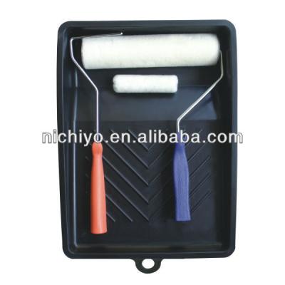 China Wall Paint Fiber Roller Tray and Paint Brush Tray Set - 501A Premium 5 in 1 for sale