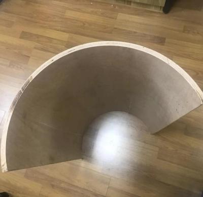 China Rotary Warehouse Curved Plywood Die Board for sale