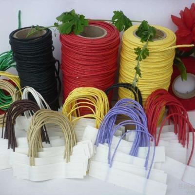 China Gift Paper Bag Handle Twist Rope Packaging Wire for sale