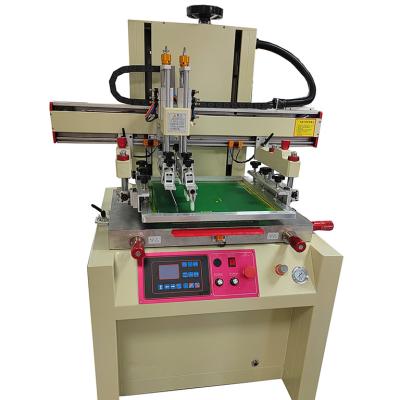 China Building material shops surface electric screen printing machine a flat screen printing machine for textiles and plastic for sale