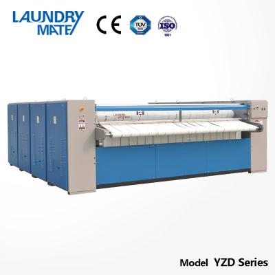 China Hot sale! Industrial Rotary Ironer , Steam / Electric Heated Laundry Press Machine For Bed Sheets , CE , ISO9001 YZD Series for sale