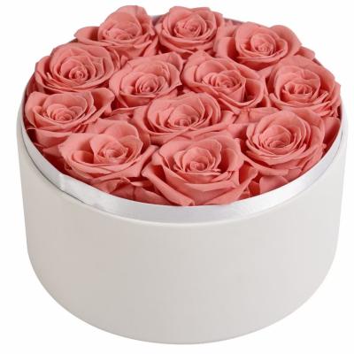 China Preserved Flower Ever Like Preserved Flower Wholesale Preserved Rose Gift Box Everlasting Roses With Elegant Gift Box for sale