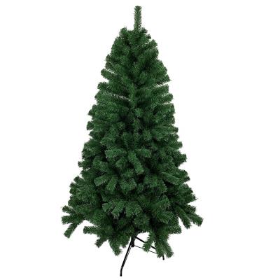 China Environmental Protection Metal Christmas Green Outdoor Artificial Needle Pines Artificial Led Christmas Tree for sale