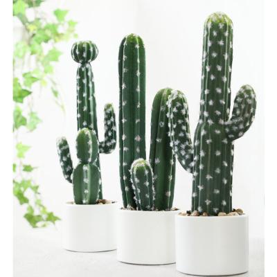 China Green Artificial Plastic Mini Potted Plant For Home Desktop Decoration Amazon CIA Potted Plants Home Office Decor for sale