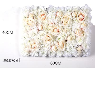 China Silk Fabric Wall Decoration Flowers Outdoor Wall Flower Decoration For Home for sale