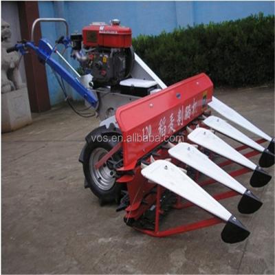 China Harvest maize wheat soybean harvester harvester machine, diesel drive harvester walking cutter, rice wheat harvester for sale