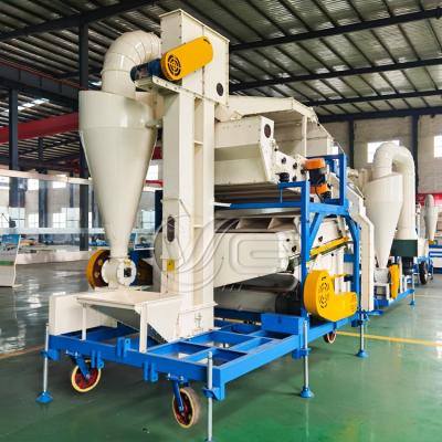 China Grain Seeds Cleaning Seed Grading Machine Sesame Cleaner Wheat Cleaning Machine Gravity Separator Machine for sale