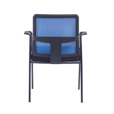 China High Quality Stackable Home Office Mesh Armrest Fixed Air Conditioned Office Visitor Chair Stackable for sale