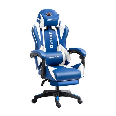 China Cooling Modern High Quality Cooling PU Gaming Chair Home Furniture Bedroom Living Room Hotel Chair Cheaper Hotel Blue for sale