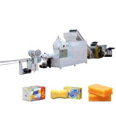 China Factory 100kg/h small solid soap making machine laundry and toilet soap machines for sale for sale