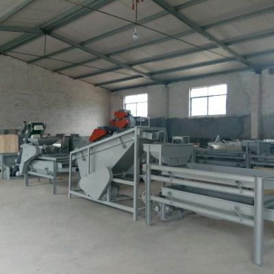 China Commercial Almond Hard Shell Nut Shell Machine/Almond/Hazelnut Shell Kernel Cracking Separator for sale