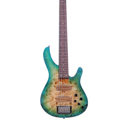 China Custom Factory Price Hot Music Alder Bass Guitar 5 String Electric Bass Guitar For Sale Body for sale