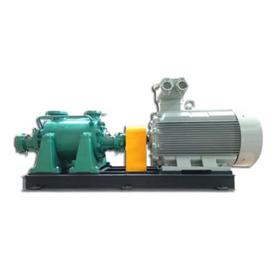 China Steel mill boiler feed water pump DG46-50*4 horizontal high pressure multistage centrifugal pump, booster makeup circulation water pump for sale