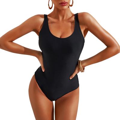 China 2022 Breathable Supply Quick Drying Swimwear And Custom Sexy Slim Fit Bikini One Piece Swimsuit Women Swimsuit Logo Beach Wear for sale