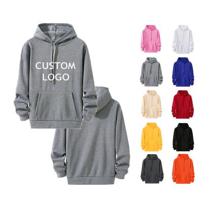 China White Hooded Simple Custom Logo Hoodie Anti-Wrinkle China Manufacture Cotton Oversized Pullover Sweater Pullover Sweatshirt for sale