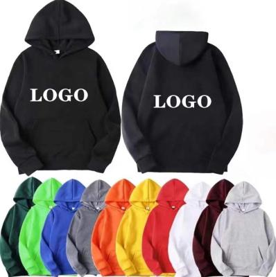 China Wholesale fashion streetwear custom logo sweatshirt Anti-wrinkle 2022 white unisex hoodies plus size men's hoodies for sale