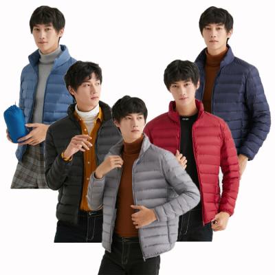 China Wholesale Multicolor Men's Jackets Reversible Warm Winter Comfortable Men's Fashion Pocket Zipper Coat for sale