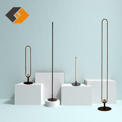 China Dimmable Post-Modern Post-Modern RGB Floor Lamp New Standing Led Corner Floor Lamp Modern Remote Control Led Corner Floor Lamp for sale