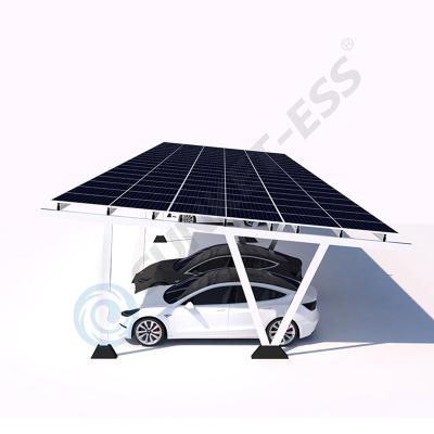 China SUNKET Solar Power System Solar Panel Parking Rack Rack PV Parking Racks Structure OEM for sale